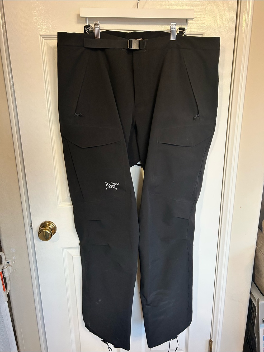Arc'teryx Mens Black Technical Shell Ski Pants Size XXL